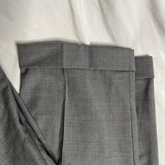 Lauren Ralph Lauren Size 36X29 Grey Pleated Dress Pants 100% Wool - Picture 3 of 6